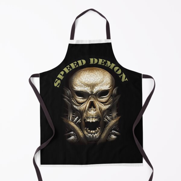 Item preview, Speed demon skull designed and sold by l-art-a-titi.