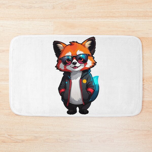 Item preview, red panda sticker designed and sold by chibirando.