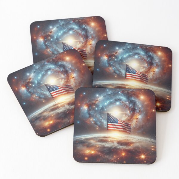 Item preview, The Space Odyssey: The American Flag among the Stars ??? designed and sold by TroviTutto.