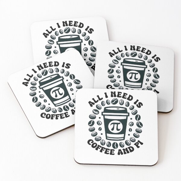Item preview, All I Need Is Coffee And Pi, Funny Math Teacher, Teacher Appreciation, Problem Solver, Mathematician, Sarcastic Teacher designed and sold by behindthefacts.