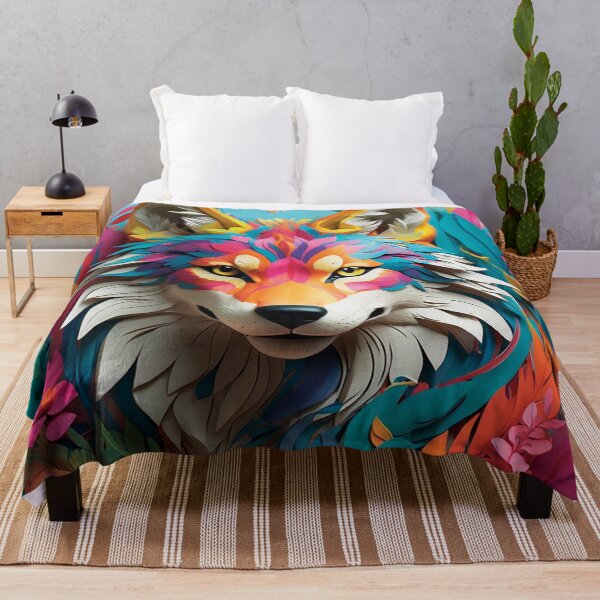 Item preview, beautiful wolf designed and sold by NeedyourArt.