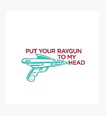 Raygun Photographic Print