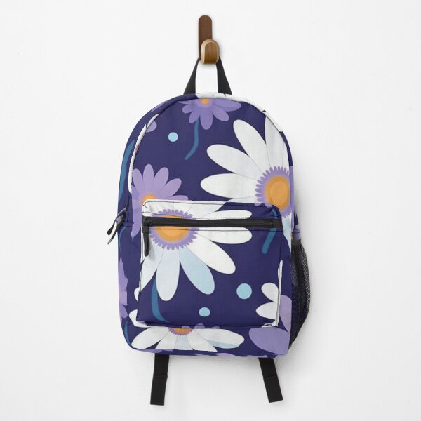 Item preview, Purple White Flower Pattern Aesthetic Marguerite Blasingame Jan Berenstain designed and sold by SMARTKIT DESIGNAGENCY.