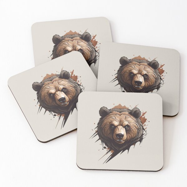 Item preview, Beautiful Grizzly Bear designed and sold by PolygonPinnacle.