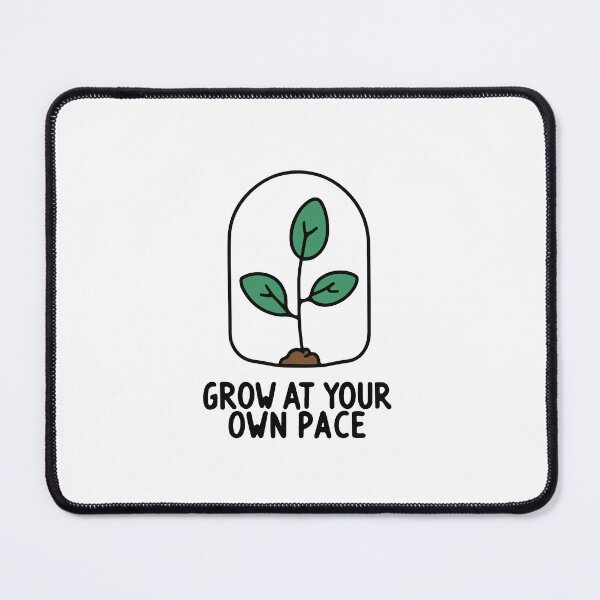 Item preview, Grow at Your Own Pace - Seedling Line Art designed and sold by NiftyWrx.