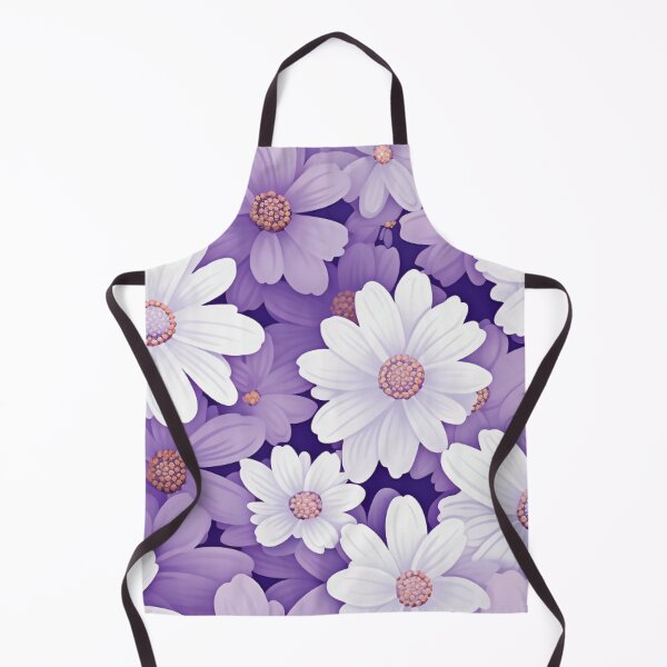 Item preview, Purple White Flower Pattern Aesthetic Marguerite Blasingame Jan Berenstain designed and sold by SMARTKIT DESIGNAGENCY.