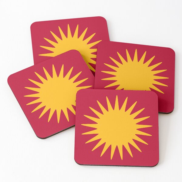 Item preview, Roj Blazing Sun Kurdish Emblem designed and sold by Jeallan Designs.