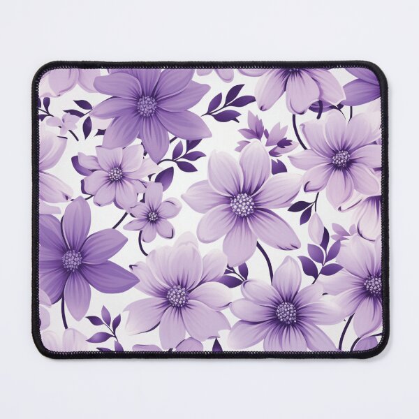 Item preview, Purple White Flower Pattern Aesthetic Marguerite Blasingame Jan Berenstain designed and sold by SMARTKIT DESIGNAGENCY.