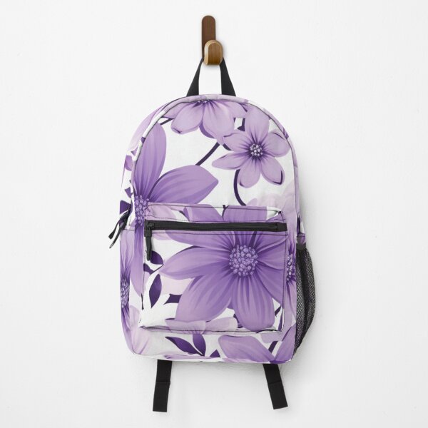 Item preview, Purple White Flower Pattern Aesthetic Marguerite Blasingame Jan Berenstain designed and sold by SMARTKIT DESIGNAGENCY.