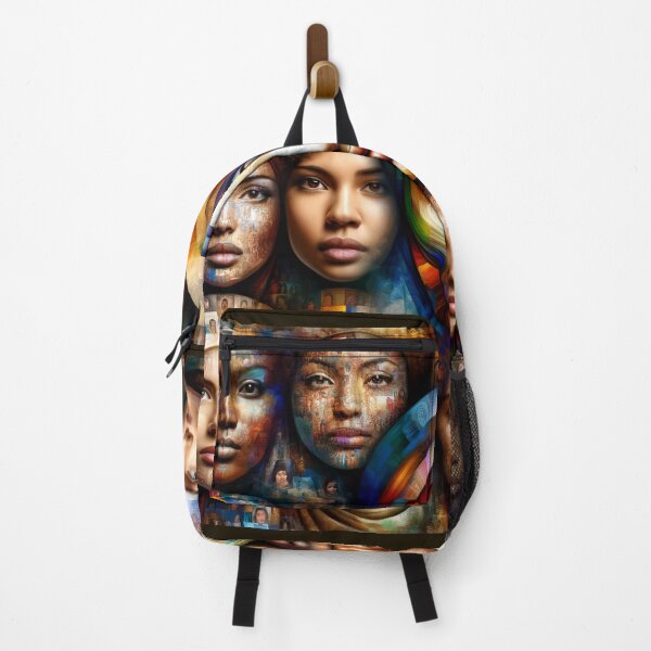 Item preview, Women from diverse cultural backgrounds, each portrait blending into the next, showcasing the beauty of diversity and unity designed and sold by AndreaMart.