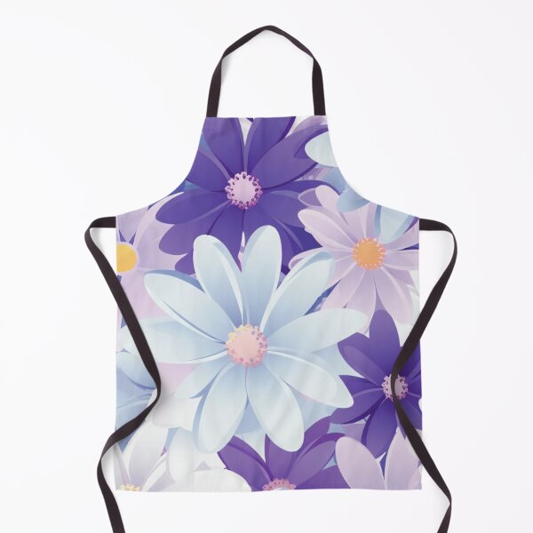 Item preview, Purple White Flower Pattern Aesthetic Marguerite Blasingame Jan Berenstain designed and sold by SMARTKIT DESIGNAGENCY.