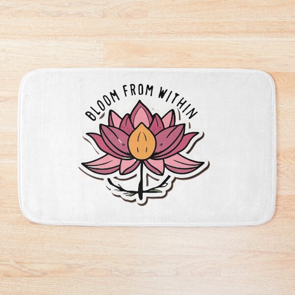 Item preview, Bloom from Within - Lotus Flower Illustration designed and sold by NiftyWrx.