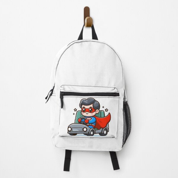 Item preview, Kawaii Superhero With Steering Wheel designed and sold by CanvasCutie.