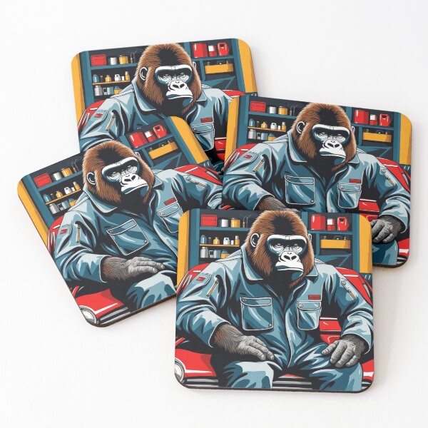 Item preview, Fun with Gorillas 04 designed and sold by 1001Tees.net.