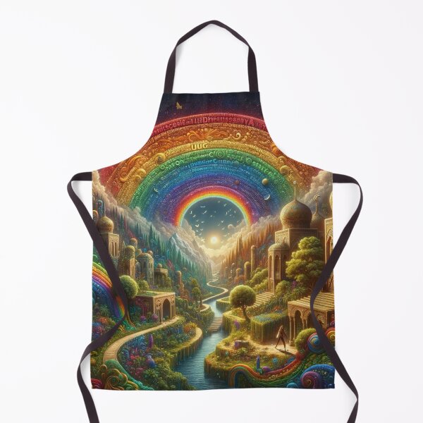 Item preview, Fantasy Landmark Rainbow and Architecture designed and sold by Emoji Emblems.