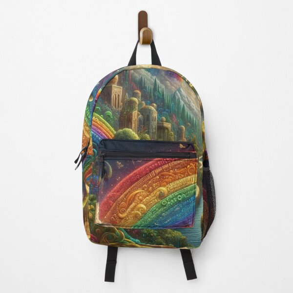 Item preview, Fantasy Landmark Rainbow and Architecture designed and sold by Emoji Emblems.