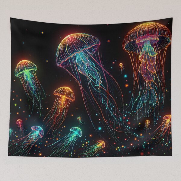 Item preview, Nocturnal Jellyfish Fantasy designed and sold by zzz888.