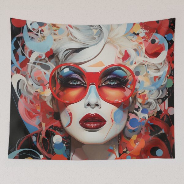 Artikelvorschau, Drag Queen mit Brille entworfen und verkauft von whitecat23.