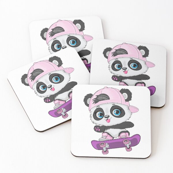 Item preview, Baby Panda Skateboarding designed and sold by StealthMade.