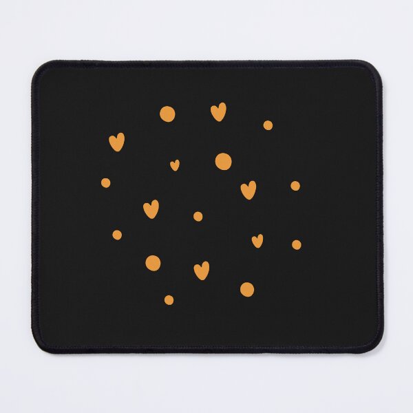 Item preview, Tiny Orange Hearts & Dots designed and sold by PatternInArt.