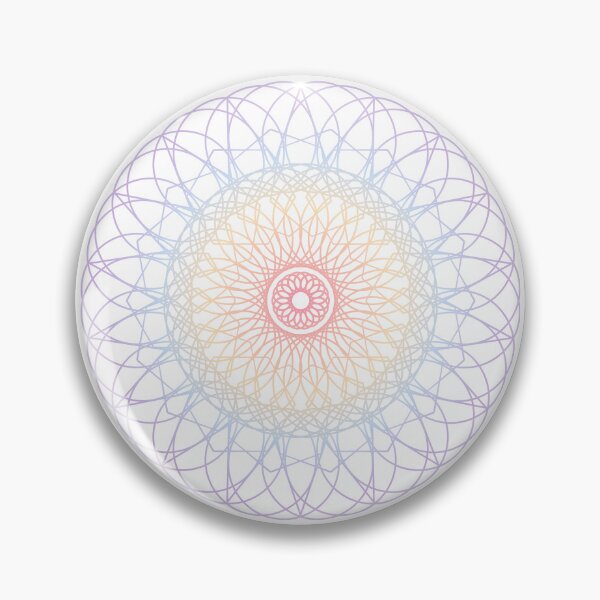 Item preview, Pastel rainbow mandala  designed and sold by Yaragold.