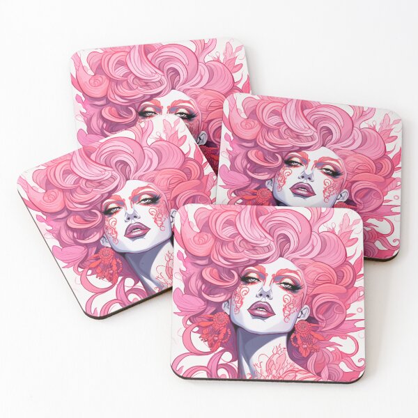 Artikelvorschau, Rosa Drag Queen entworfen und verkauft von whitecat23.