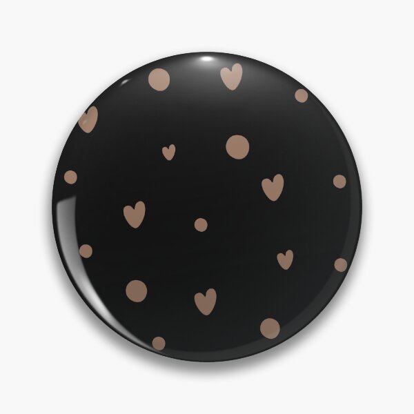 Item preview, Tiny Brown Hearts & Dots designed and sold by PatternInArt.