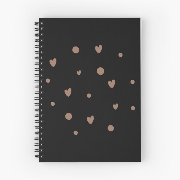 Item preview, Tiny Brown Hearts & Dots designed and sold by PatternInArt.