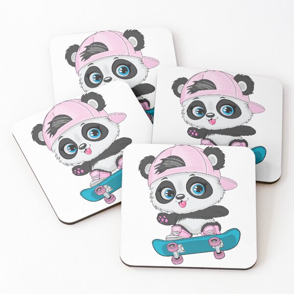Item preview, Baby Panda Skateboarding designed and sold by StealthMade.