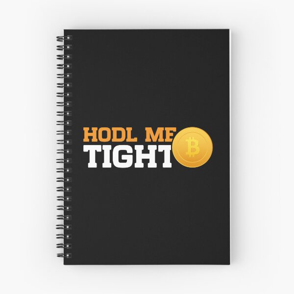 Item preview, HODL Me Tight: A Bitcoin Love Story designed and sold by EricCORE.