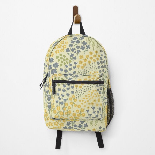 Item preview, Hand draw flowers in the forest on yellow background art stye seamless pattern designed and sold by SeePair.