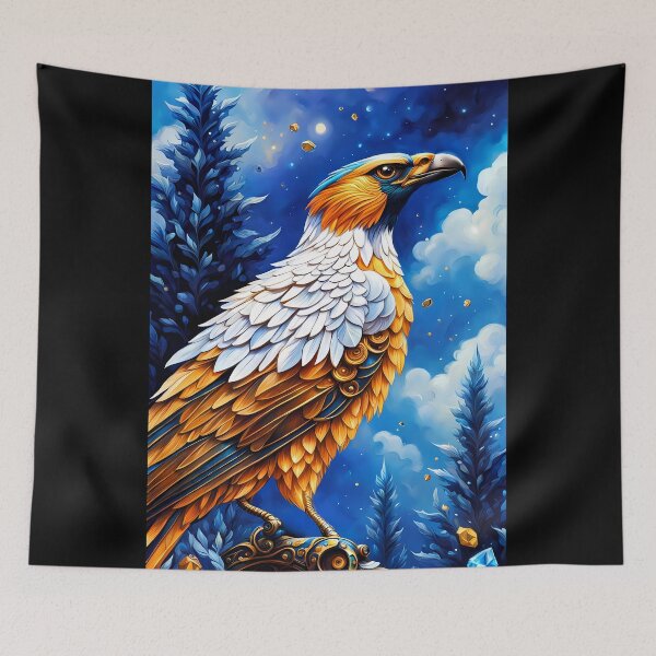 Item preview, Crystal Hawk, Ai Generated Art  designed and sold by ACC .