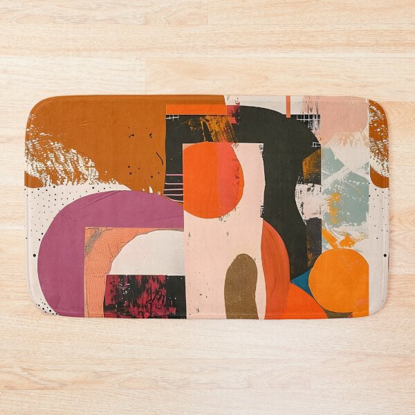 Item preview, Abstract Geometric Organic painting  designed and sold by ErikFQ.