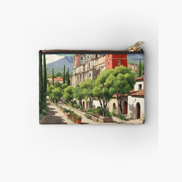 Artikelvorschau, Tlaxco Tlaxcala Magic Town Mexiko Vintage Reisetourismus Poster entworfen und verkauft von TravelersGems.