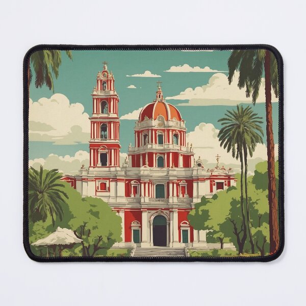 Item preview, Tlatlauquitepec Puebla Magic Town Mexico Vintage Travel Tourism Poster  designed and sold by TravelersGems.