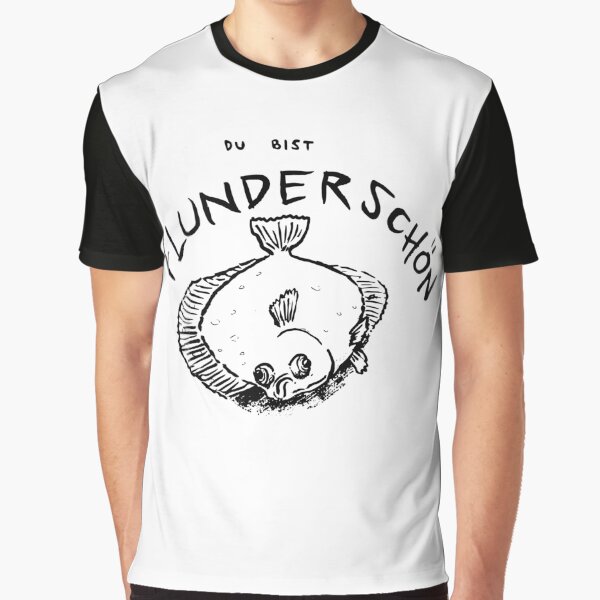 Flunderschön Grafik T-Shirt