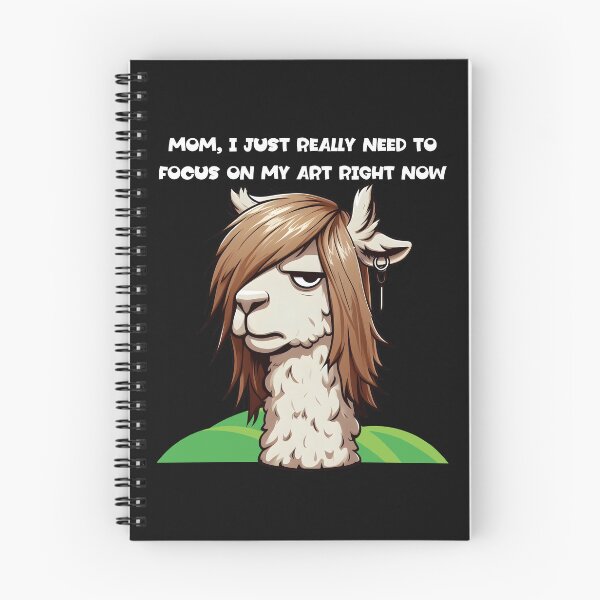 Item preview, Art Focus Llama Funny Cartoon designed and sold by André Botes.