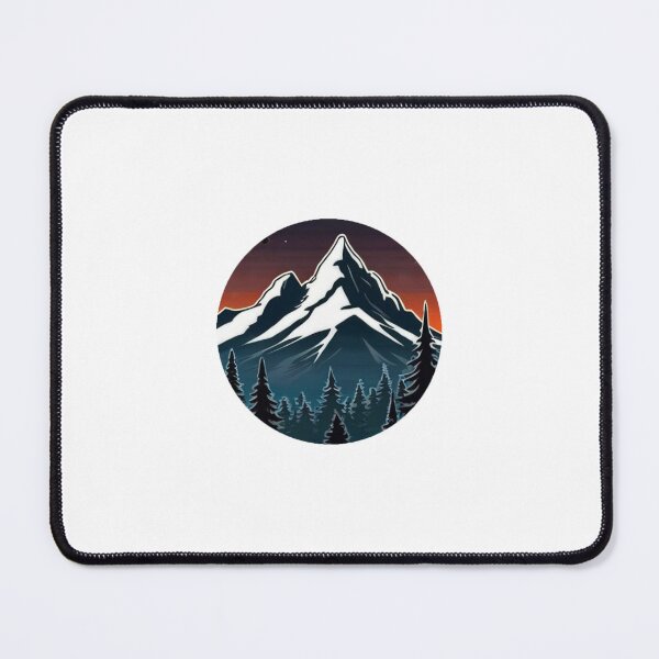 Item preview, Dusk on the Peaks: Snowy Mountain designed and sold by Daniel Haddad.