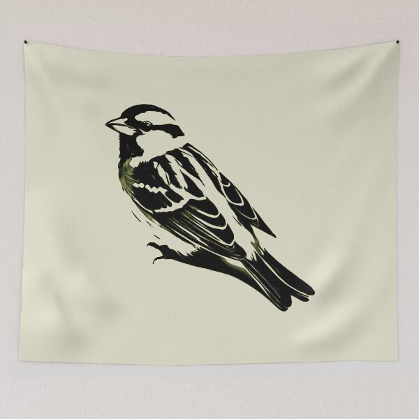 Item preview, Still Sparrow Sketch designed and sold by NickTaroDesign.