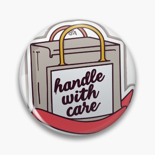 Item preview, Handle With Care Evidence Bag Design designed and sold by NiftyWrx.