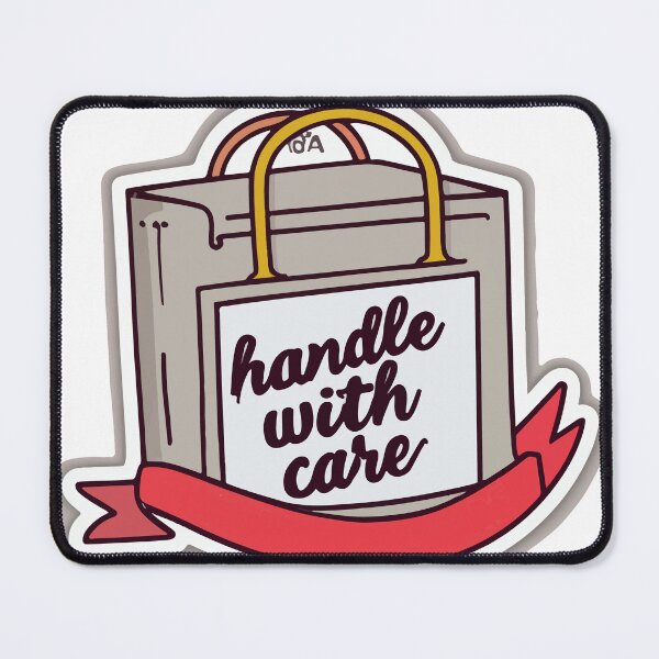Item preview, Handle With Care Evidence Bag Design designed and sold by NiftyWrx.