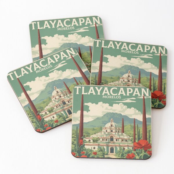 Item preview, Tlayacapan Morelos Magic Town Mexico Vintage Travel Tourism Poster  designed and sold by TravelersGems.