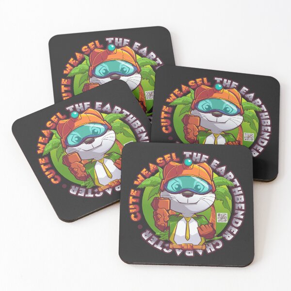 Item preview, Cute weasel the Earthbender designed and sold by Alsiq Creativeart.