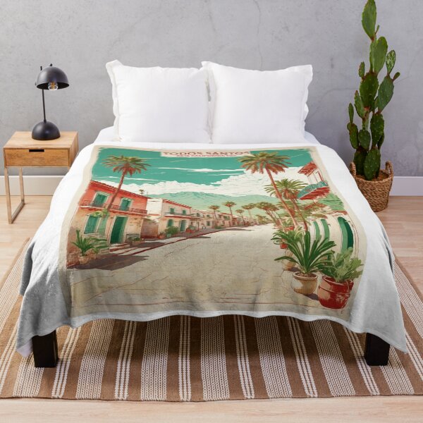 Item preview, Todos Santos Baja California Sur Magic Town Mexico Vintage Travel Tourism Poster designed and sold by TravelersGems.
