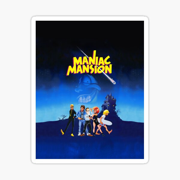 Item preview, Day of the Tentacle - Maniac Mansion (High Contrast) designed and sold by hangman3d.