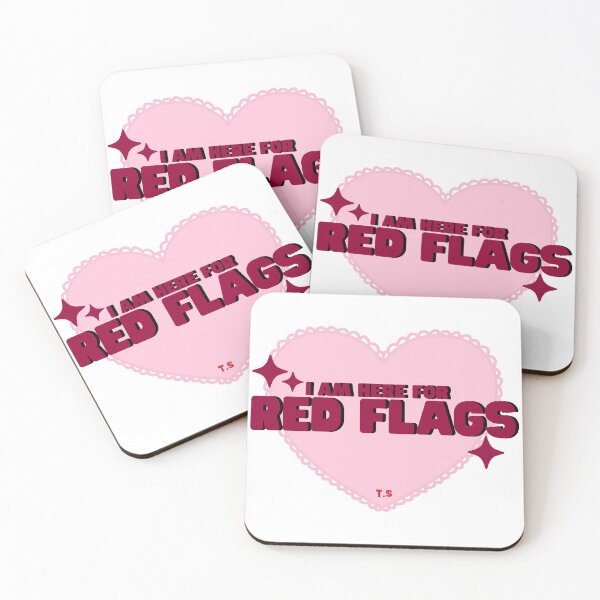 Item preview, i am here for red flags T.S designed and sold by catherinejofi.