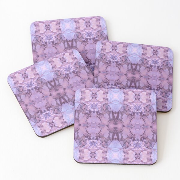 Item preview, Oak leaves in pink designed and sold by Flowersonstuff.
