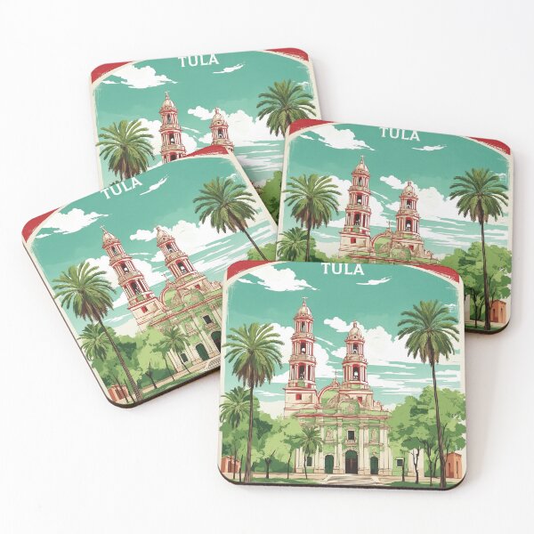 Item preview, Tula Tamaulipas Magic Town Mexico Vintage Travel Tourism Poster  designed and sold by TravelersGems.