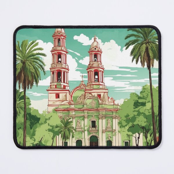 Item preview, Tula Tamaulipas Magic Town Mexico Vintage Travel Tourism Poster  designed and sold by TravelersGems.