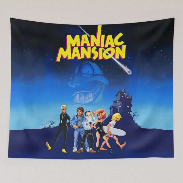 Item preview, Day of the Tentacle - Maniac Mansion (High Contrast) designed and sold by hangman3d.